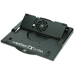 Vantec LapCool TX LPC-460TX Adjustable Notebook Stand with Built-in Fan (Black)