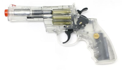 937 UHC 4 inch revolver, Clear airsoft gun