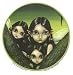Three Goth Fairies Hiding in the Swamp by Jasmine Becket-Griffith - Sticker / Decal
