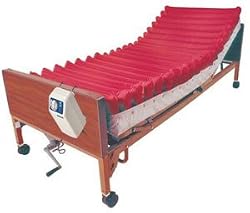 Alternating Pressure Mattress And 8 Inch Pump Replacement System With App And Low Air Loss Med Aire Pressure Prevention Product