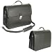 APC Savvy Leather Executive Briefcase - Black