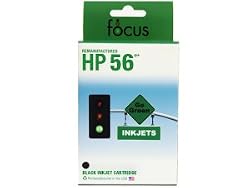 Remanufactured HP 56 (C6656A) Black Ink Cartridge -Pack of 1 -Deskjet 5551, 5552, 5600, 5650, 5650w, 5850 Brand