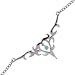 Tribal Heart No. 1 Solar Blue Gem Back Belly Chain