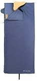 Columbia Double Whammy Rectangular Fleece Sleeping Bag and Pillow