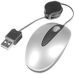 Retractable Mini Optical Mouse
