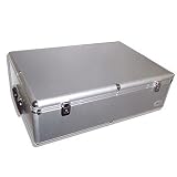 Produkt-Bild: Aluminium CD/DVD-Koffer f&uuml;r 510 Medien - silber