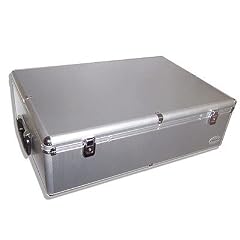 Aluminium CD/DVD-Koffer f�r 510 Medien - silber
