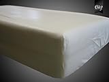 Spannbetttuch mit rundum Gummizug weiß wischdesinfektionsgeeignet 90x200cm Matratzenschutz, Nässeschutz, Pflege, Krankenhaus, Inkontinenz, Schutzauflage CA2074