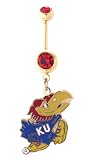 Kansas State Jayhawks belly ring