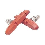 Kool Stop Supra 2 Bicycle Brake Shoes ( Threaded, Salmon ) - B000BMT2GU