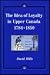 The Idea of Loyalty in Upper Canada, 1784-1850