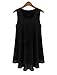 QZUnique Women's Plus Size Elegant Sleeveless Shirt Chiffon Top Tank