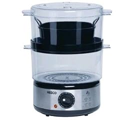 Nesco ST-25P 5-Quart Food Steamer, 400 watts