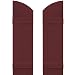 Archtop Board-N-Batten 4 Boards Joined in Wineberry - Set of 2