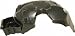 03-04 MERCURY MARAUDER SEDAN FRONT SPLASH SHIELD RH (PASSENGER SIDE) (2003 03 2004 04) F222161 6W7Z16054A
