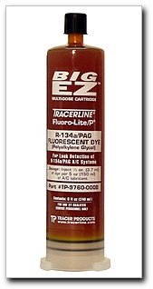 Tracerline BigEZ R-134a/PAG Dye Cartridge, 8 oz.