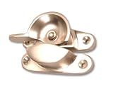 Tools & Hardware : Satin Nickel Window Sash Lock 2 3/16"