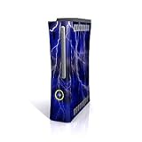 Xbox 360 Complete skin with matching Controller Skin - Apocalypse Blue