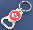 Kansas City Chiefs Bottle Opener Keychain