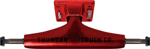 Thunder Full Dipped Hi 145 High Performance Skateboard Trucks (Set of 2),Red