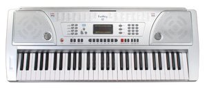 Produkt-Bild: FunKey 61 Keyboard f&uuml;r Einsteiger inkl. Netzteil und Notenst&auml;nder