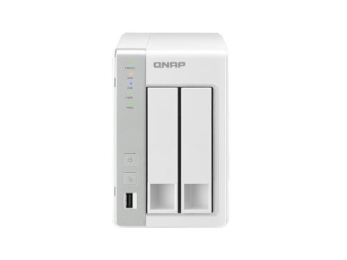QNAP Marvell 1.6GHz CPU 512MB RAM USB 3.0 Hot-Swappable 2-Bay Personal Cloud NAS with DLNA, Mobile App and iSCSI (TS-220) On Sale