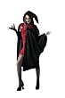 Lady of Darkness Womens Theatre Costumes Cape Hood Glove One Size