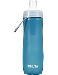 Kitchen: Brita Sport Water Filter Bottle, Dark Turquoise, 20 Ounce - Brita