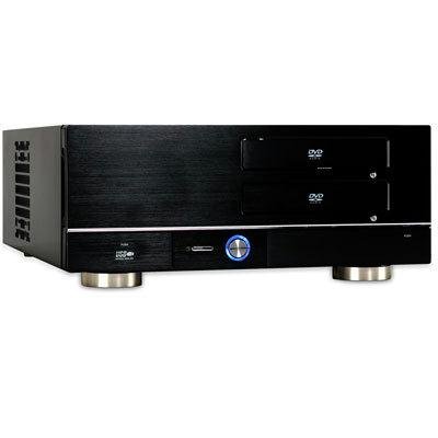 Electronics: Athenatech A3701BB HTPC Media Center ATX Desktop System Cabinet   Retail