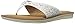 Skechers Cali Women's Indulge 2-Glam & Glitz Flip Flop, White, 8 US/8 B US