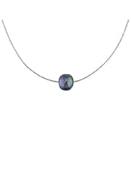 10-11 MM Black Freshwater Cultured Pearl Strand, 17"