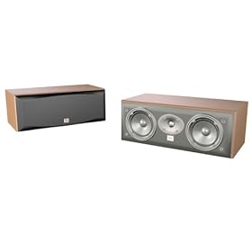 JBL Northridge EC25 2-Way Dual 5-Inch Center Channel Speaker, Single (Beech)