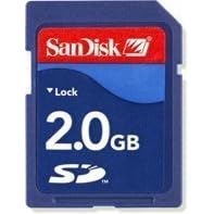 SanDisk 2GB SD Memory Card (SDSDB-2048, Bulk Package)