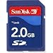 SanDisk 2GB SD Memory Card (SDSDB-2048, Bulk Package)