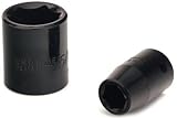 Powerbuilt 642109 1/2-Inch Drive 1-1/16-Inch Impact Socket [並行輸入品]