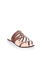 Gio & Mi Sandalias planas (Marrón)