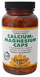 Country Life - Target Mins Cal/Mag Caps, 180 capsules