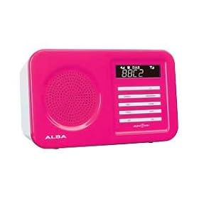 Alba TRDAB2810PNK DAB FM Radio
