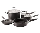 Anolon Advanced Nonstick Hard-Anodized Aluminum 8-Piece Cookware Set