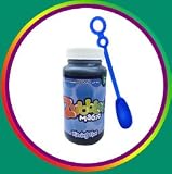 世界初！魔法のカラフルばぶる☆ザブルスしゃぼん玉-Zubbles-（Blazing Blue/4oz.=120ミリリットル大きいボトル) 大きい