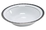 Nikko Ceramics Black Tie 6-1/2-Inch Fruit/Cereal Bowl