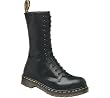 Dr. Martens 194011021 14-Eyelet Steel Toe Boot Boots,Black Fine Haircell,UK 4 M