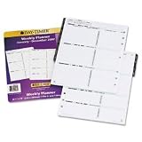 Planner Refill, Two Pages per Week, 5 1/2 x 8 1/2 (DTM160150901)