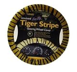 Tiger Design Plush Steering Wheel Cover by Allison Corporation