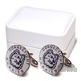 Connecticut Huskies ( University Of ) NCAA Executive Logo Cufflinks