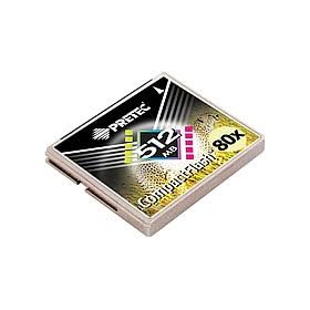 Pretec Cheetah - Flash memory card - 512 MB - 80x - CompactFlash