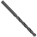 Cleveland 2001 Style High Speed Steel Jobbers' Drill Bit, Black Oxide, Round Shank, 118 Degree Conventional Point