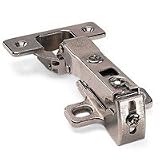 Full Overlay Mortise Hinge, Nickel