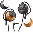 Sony PSYC Clip-On Stereo Headphones with Interchangeable Caps (Model# MDR-Q23-PSBLK)