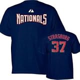 Stephen Strasburg Washington Nationals Navy MLB Player T-Shirt - L